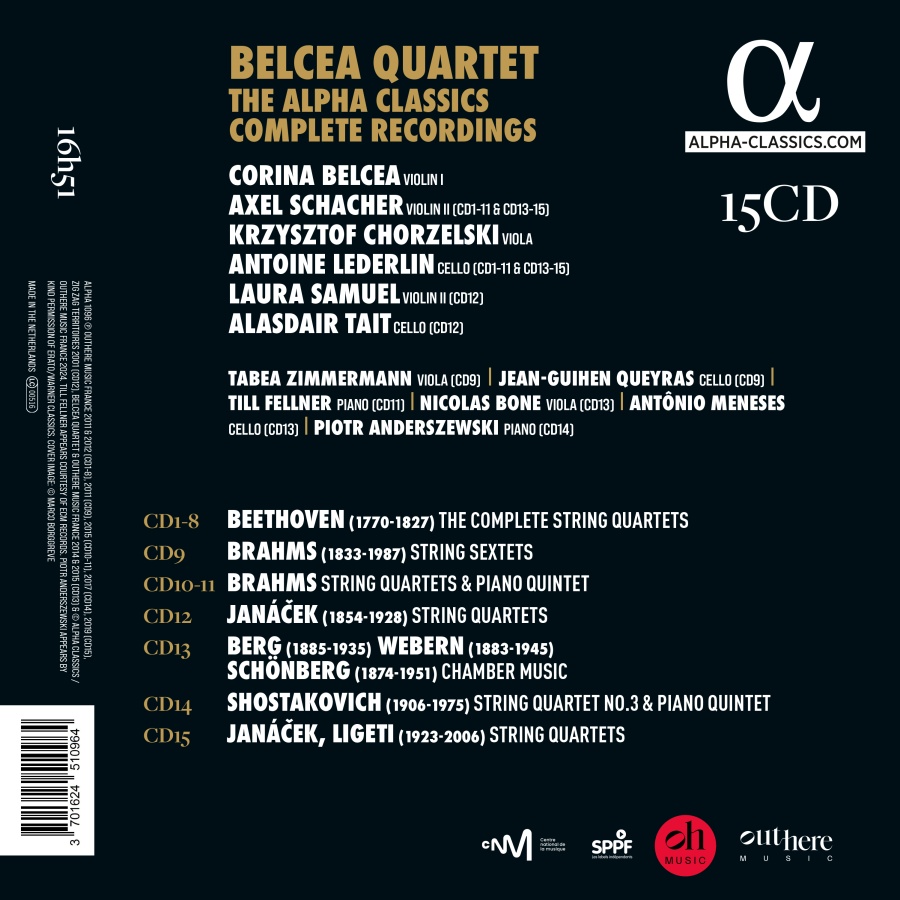 Belcea Quartet - Alpha Complete Recordings - slide-1