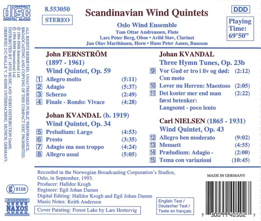 Scandinavian Wind Quintets - slide-1