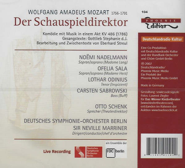 MOZART: Der Schauspieldirektor - slide-1