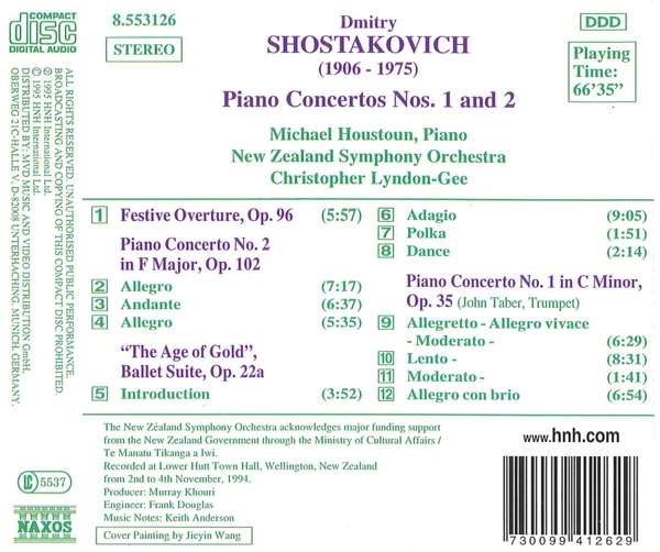 Shostakovich: Piano Concertos 1 & 2 - slide-1