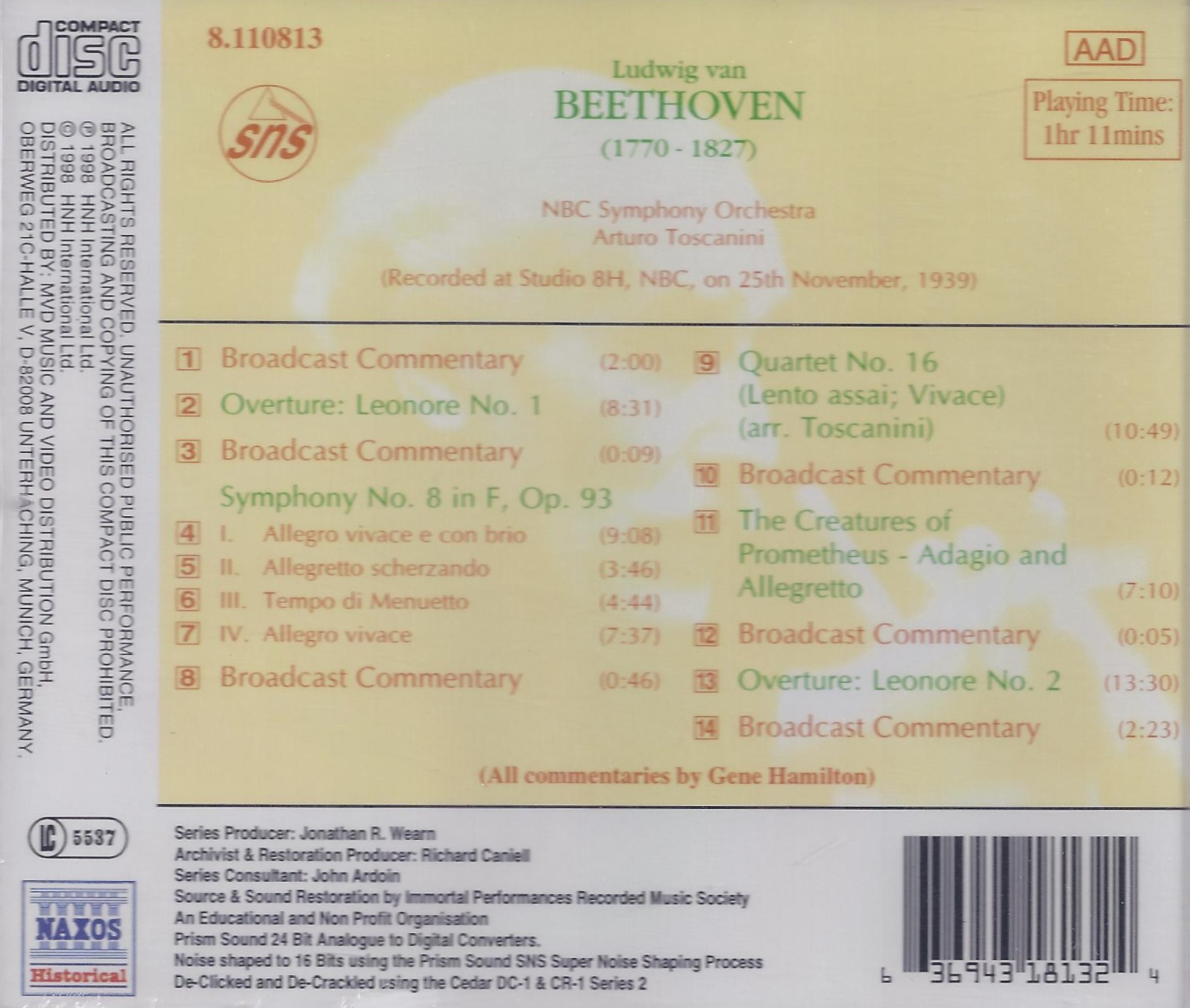 Beethoven: Symphony Nos.8 - slide-1