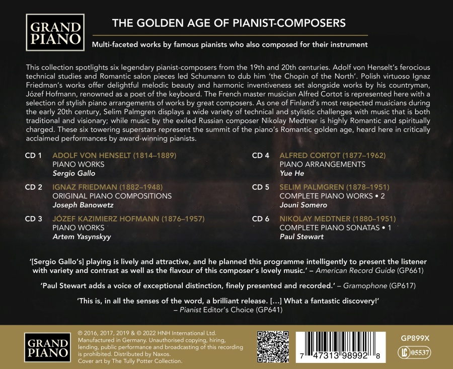 The Golden Age of Pianist-Composers - slide-1