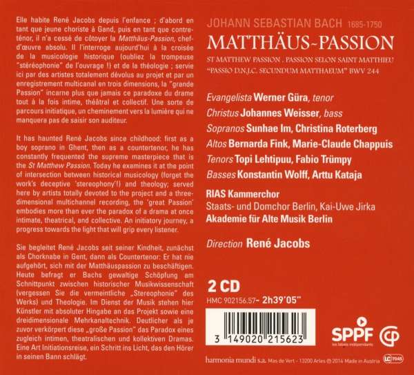 Bach: St. Matthew Passion BWV244 (Pasja Mateuszowa) - slide-1