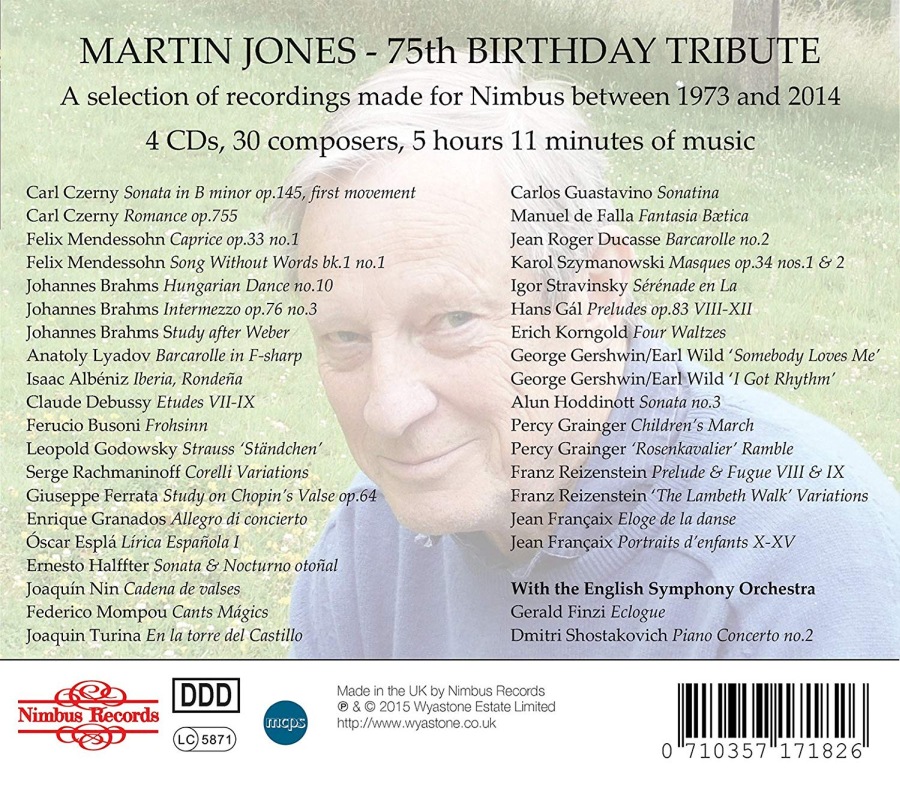 Jones, Martin: 75th Birthday Tribute - różni kompozytorzy - slide-1