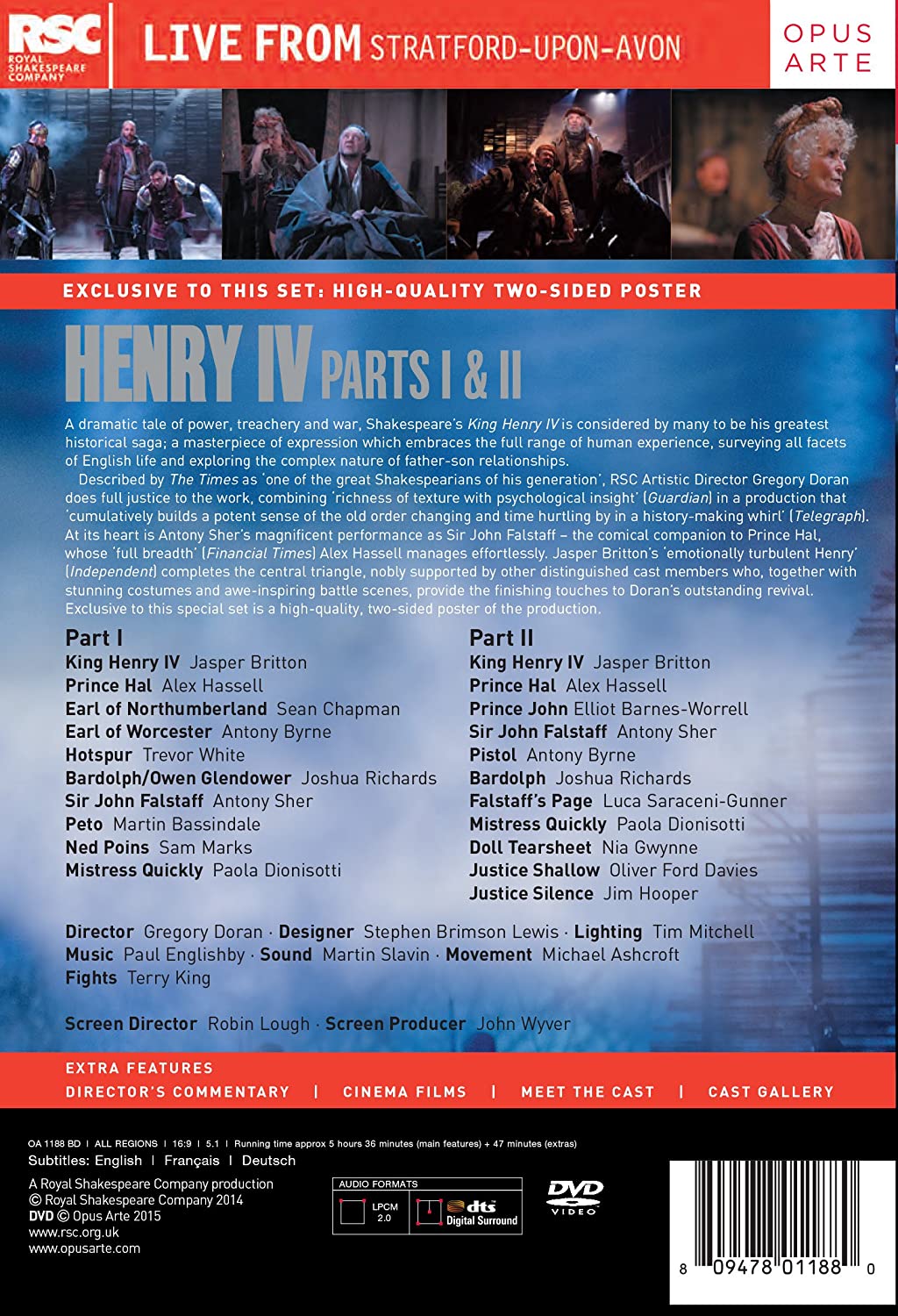 Shakespeare: Henry IV, Parts I & II - slide-1