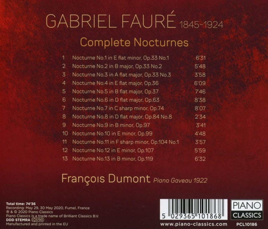 Fauré: Complete Nocturnes - slide-1