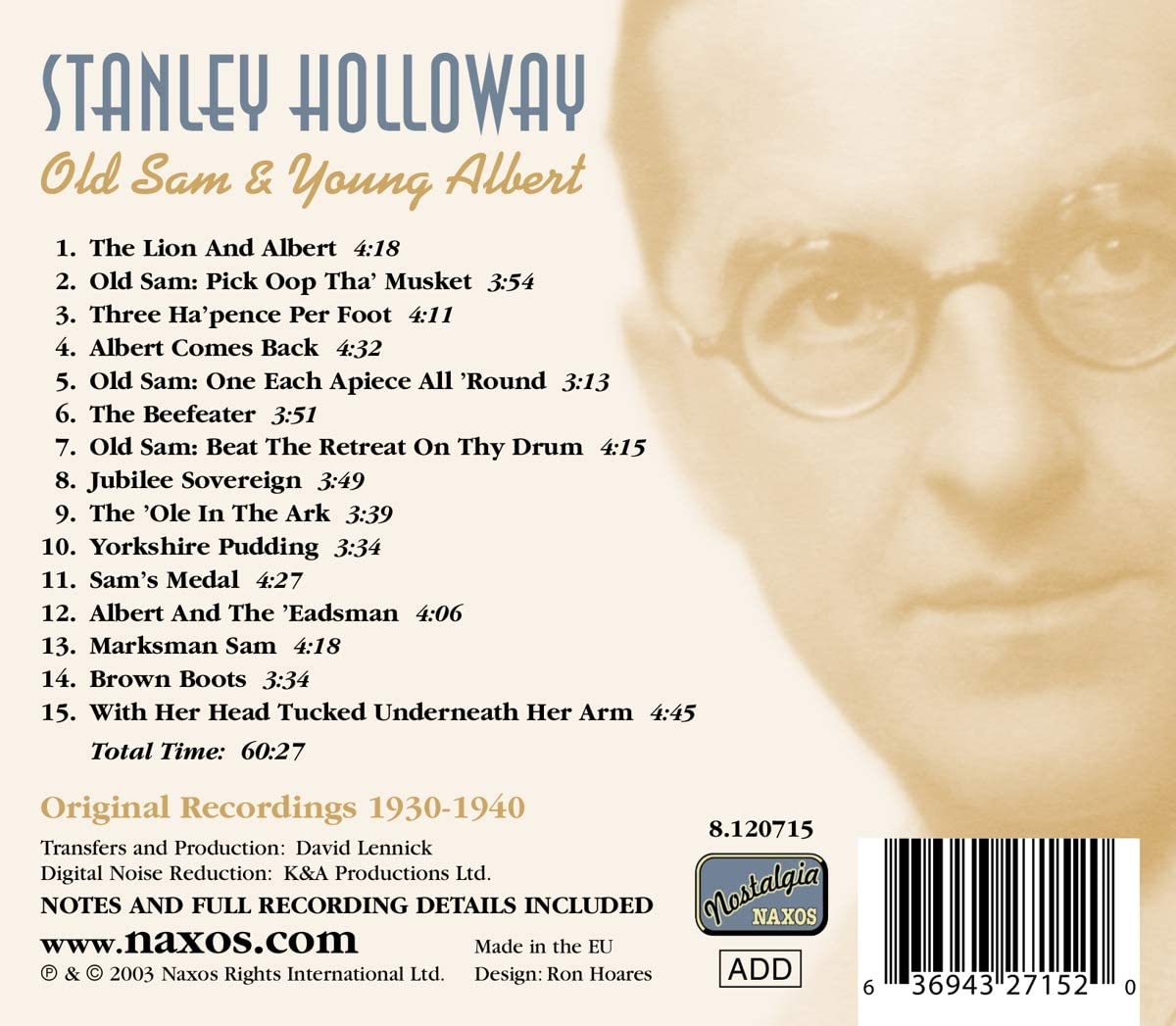 HOLLOWAY Stanley: Old Sam & Young Albert - slide-1