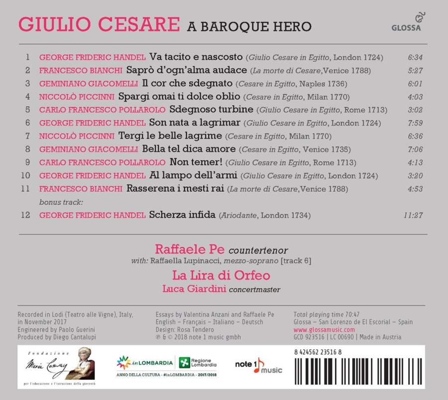 Giulio Cesare - A baroque hero - slide-1