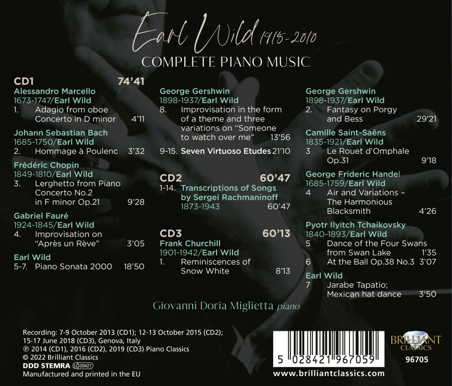 Earl Wild: Complete Piano Music - slide-1