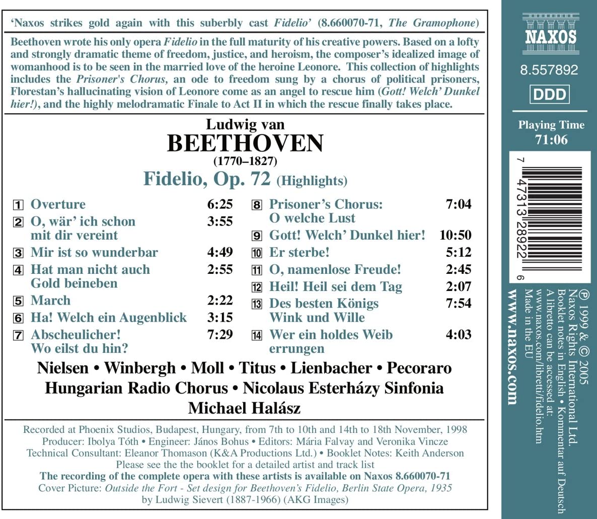 BEETHOVEN: Fidelio (highlights) - slide-1