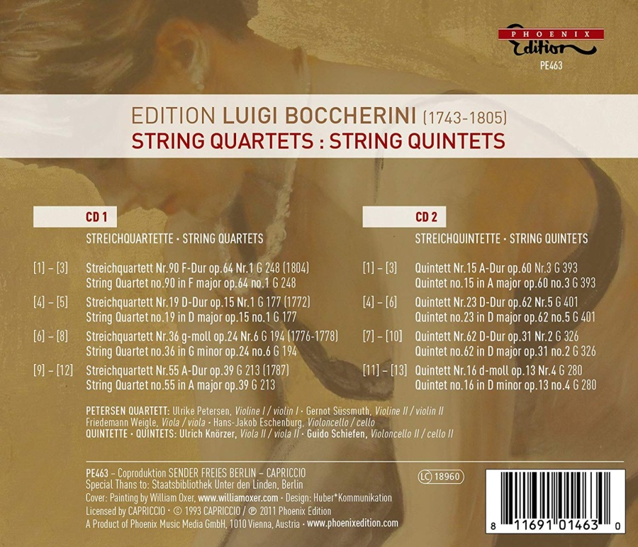 Edition Luigi Boccherini: String Quartets, String Quintets - slide-1