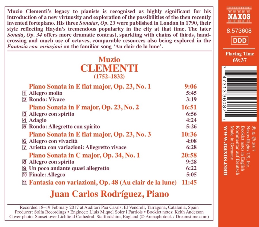 Clementi: Keyboard Sonatas - slide-1