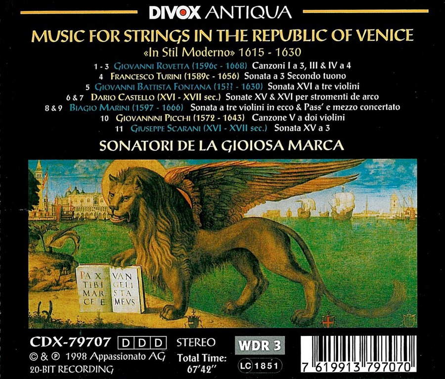 Music for Strings in the Republic of Venice   - slide-1