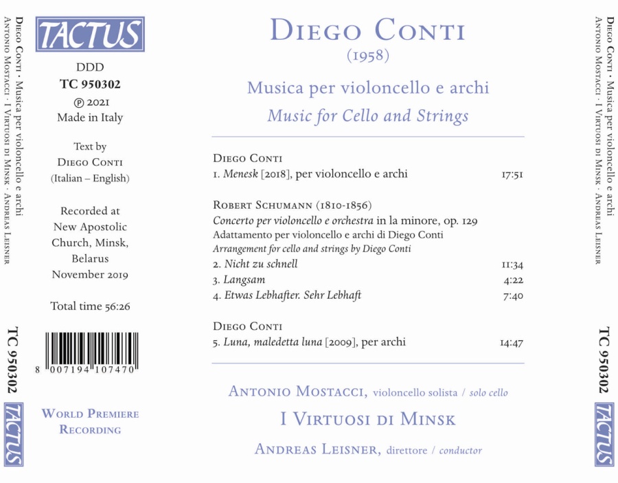 Conti: Music for Cello and Strings - slide-1