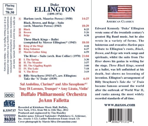 Ellington: Black, Brown and Beige, Harlem, Three Black Kings, The River - slide-1