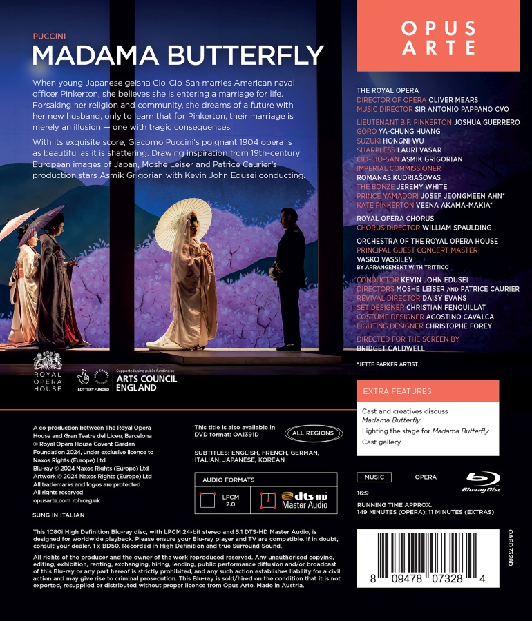 Puccini: Madama Butterfly (BD) - slide-1