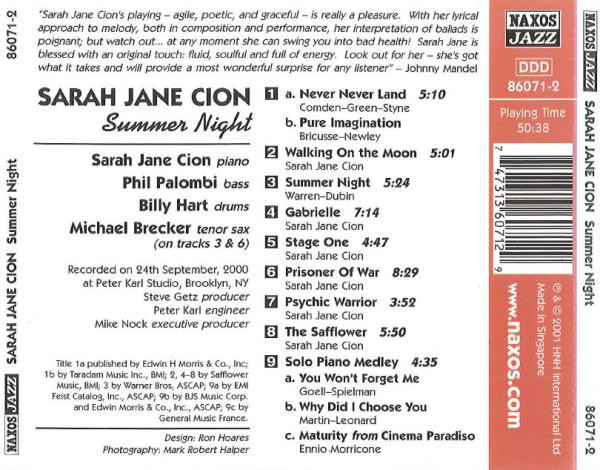 Sarah Jane Cion: Summer Night - slide-1
