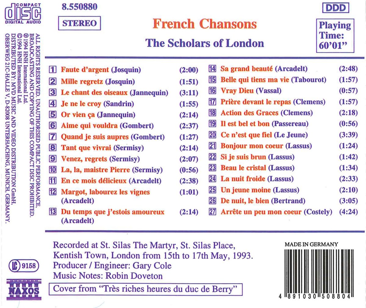 French Chansons - slide-1