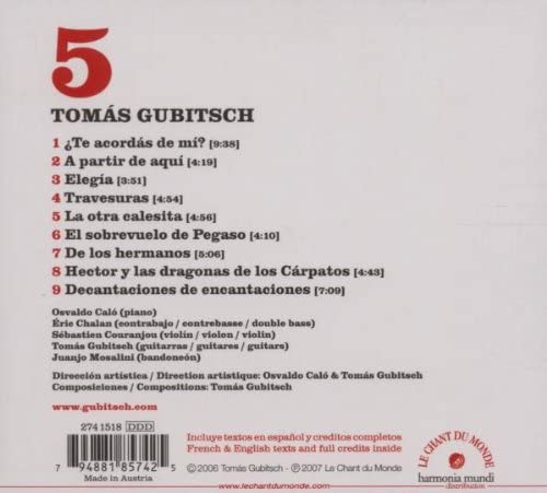 Tomás Gubitsch ‎– 5 - slide-1