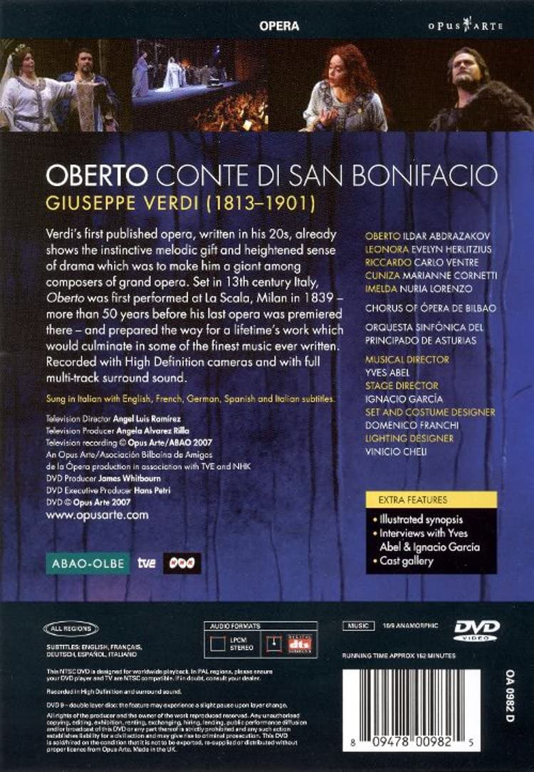 Verdi: Oberto, Conte di San Bonifacio - slide-1