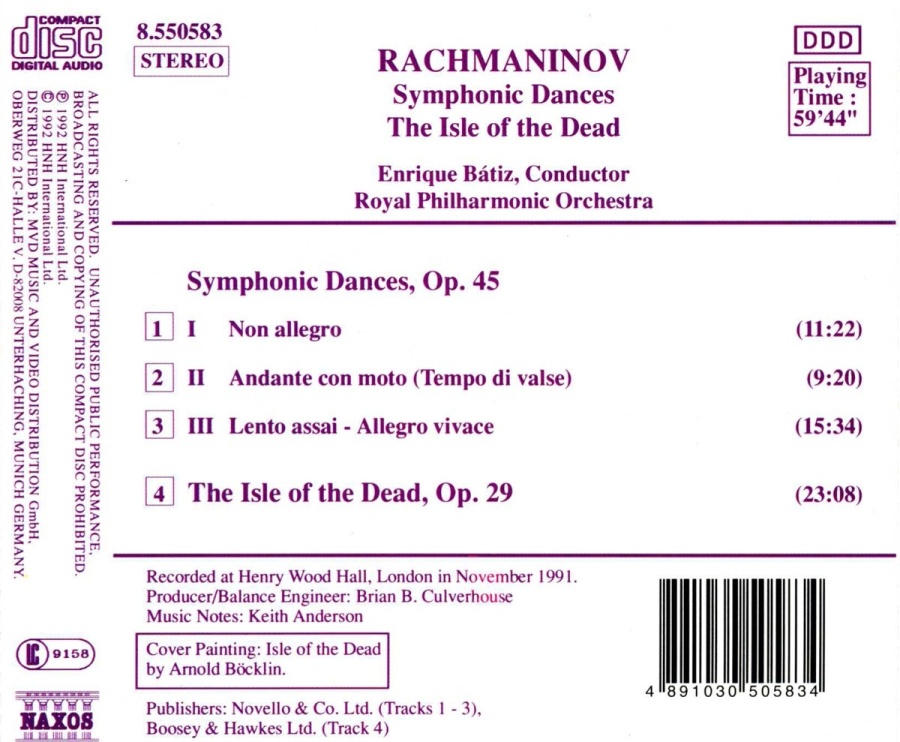 Rachmaninov: Symphonic Dances, The Isle of the Dead - slide-1