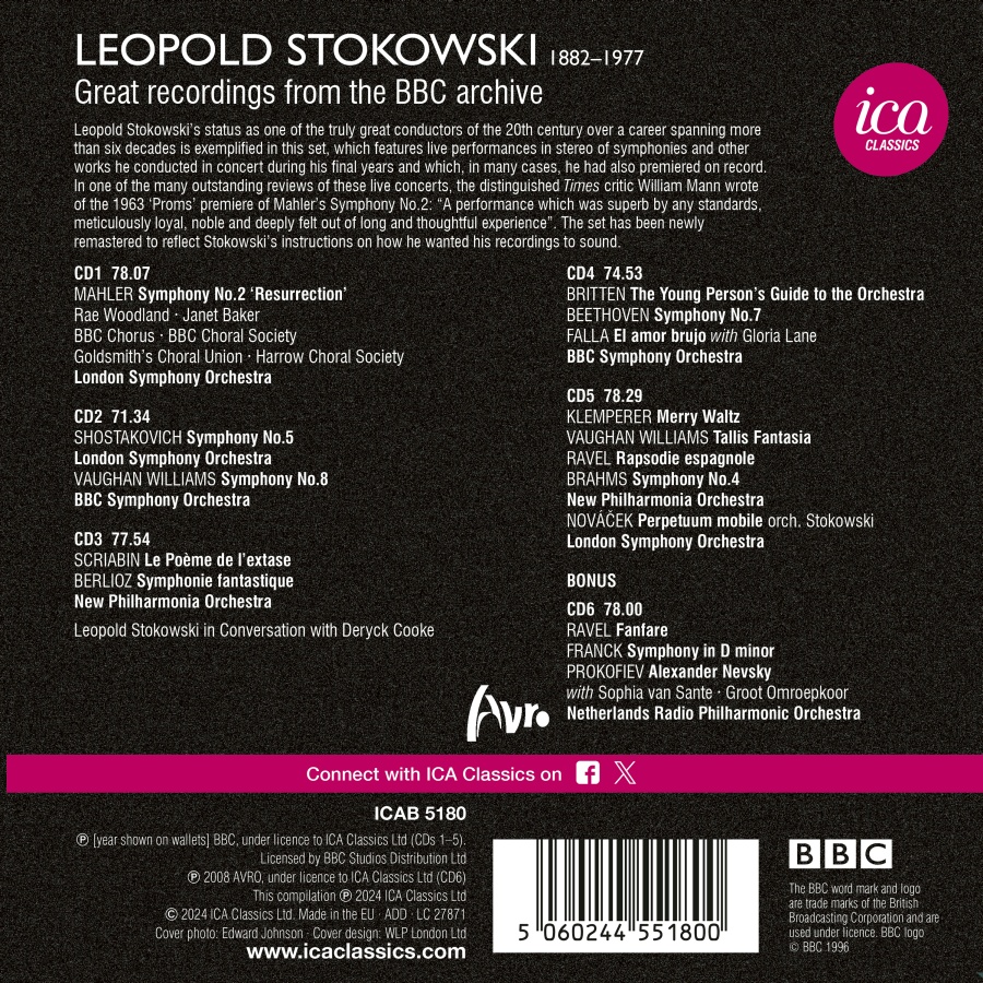 Leopold Stokowski - Great recordings from the BBC Legends archive - slide-1