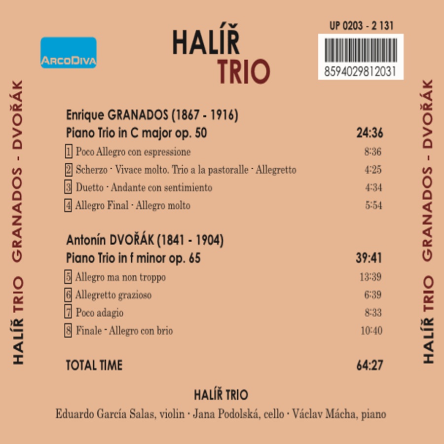 Granados & Dvorak: Piano Trios - slide-1
