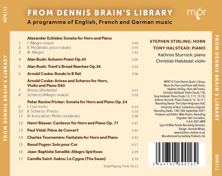 From Dennis Brain's Library - slide-1