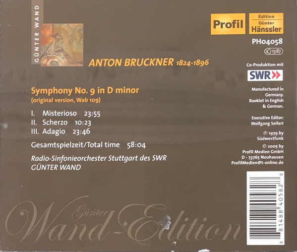 Bruckner: Symphony no 9 - slide-1