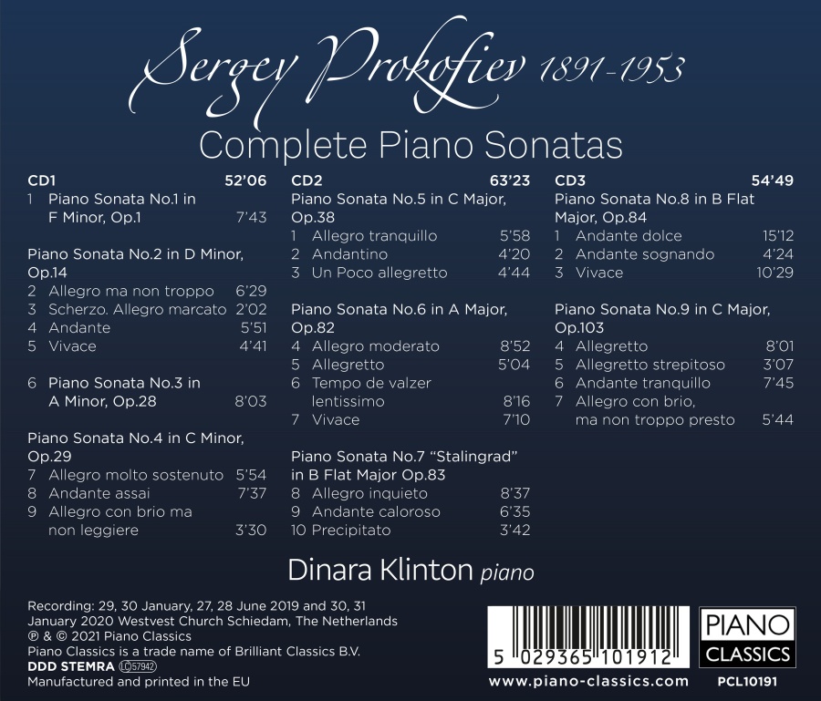 Prokofiev: Complete 9 Piano Sonatas - slide-1