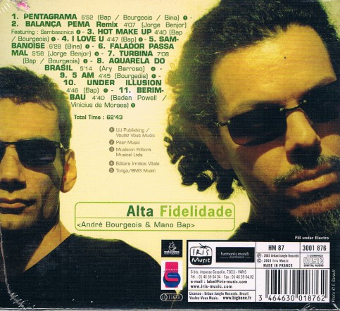 André Bourgeois & Mano Bap – Alta Fidelidade - slide-1