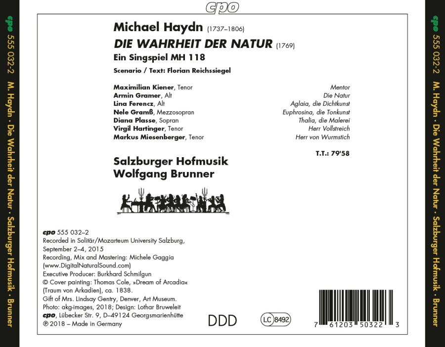 Michael Haydn: Die Wahrheit der Natur, Ein Singspiel - slide-1