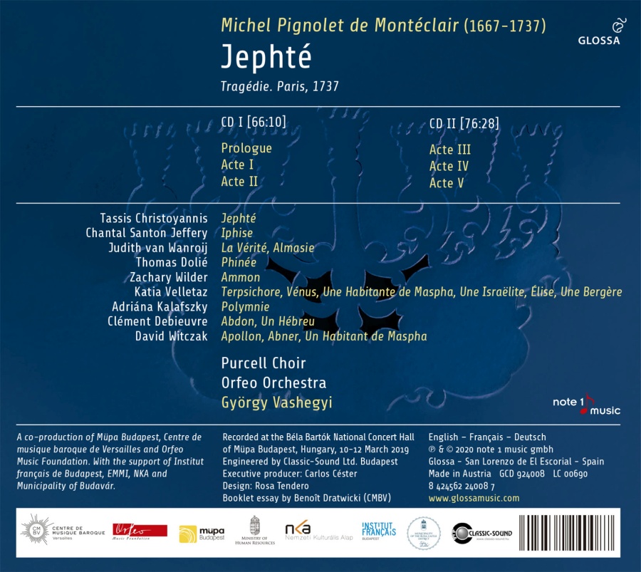 Monteclair: Jephté - slide-1