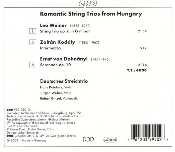 Hungarian String Trios - slide-1