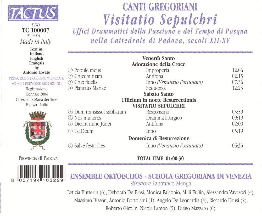 Canti Gregoriani: Visitatio Sepulchri - slide-1