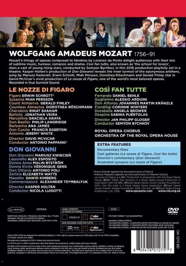 Mozart: Da Ponte Operas - slide-1