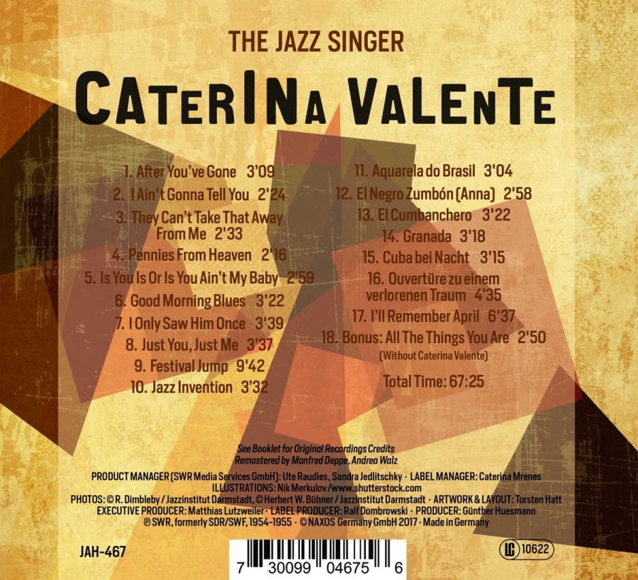 Valente, Caterina: The Jazz Singer - slide-1