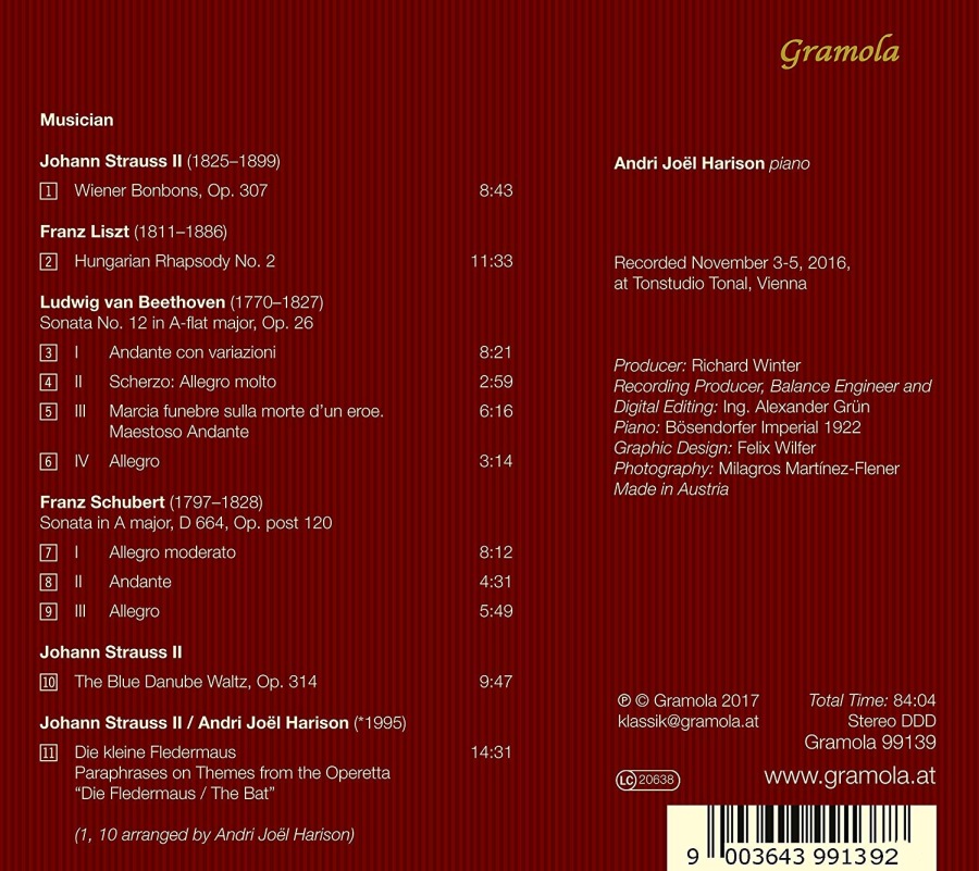 Strauss / Liszt / Beethoven / Schubert: Piano Music - slide-1