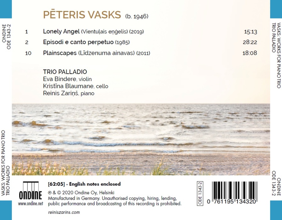 Vasks: Works for Piano Trio - slide-1