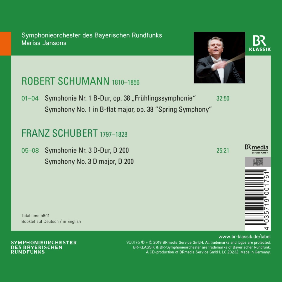 Schumann: Symphony No. 1; Schubert: Symphony No. 3 - slide-1