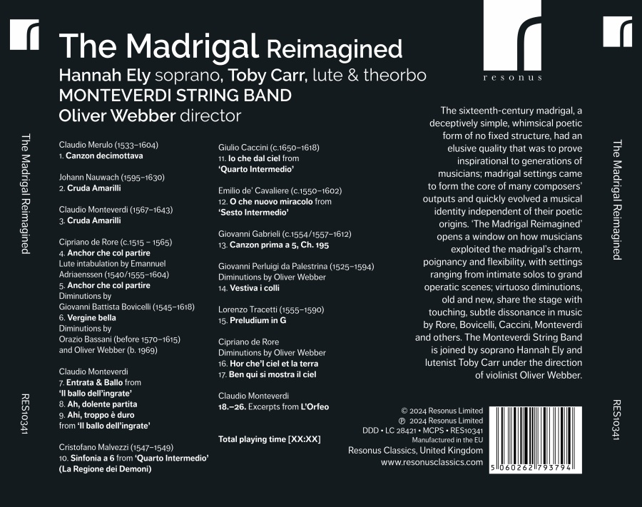 The Madrigal Reimagined - slide-1