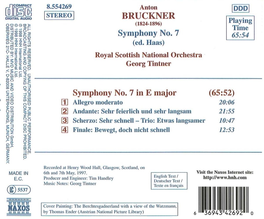BRUCKNER: Symphony No. 7 - slide-1