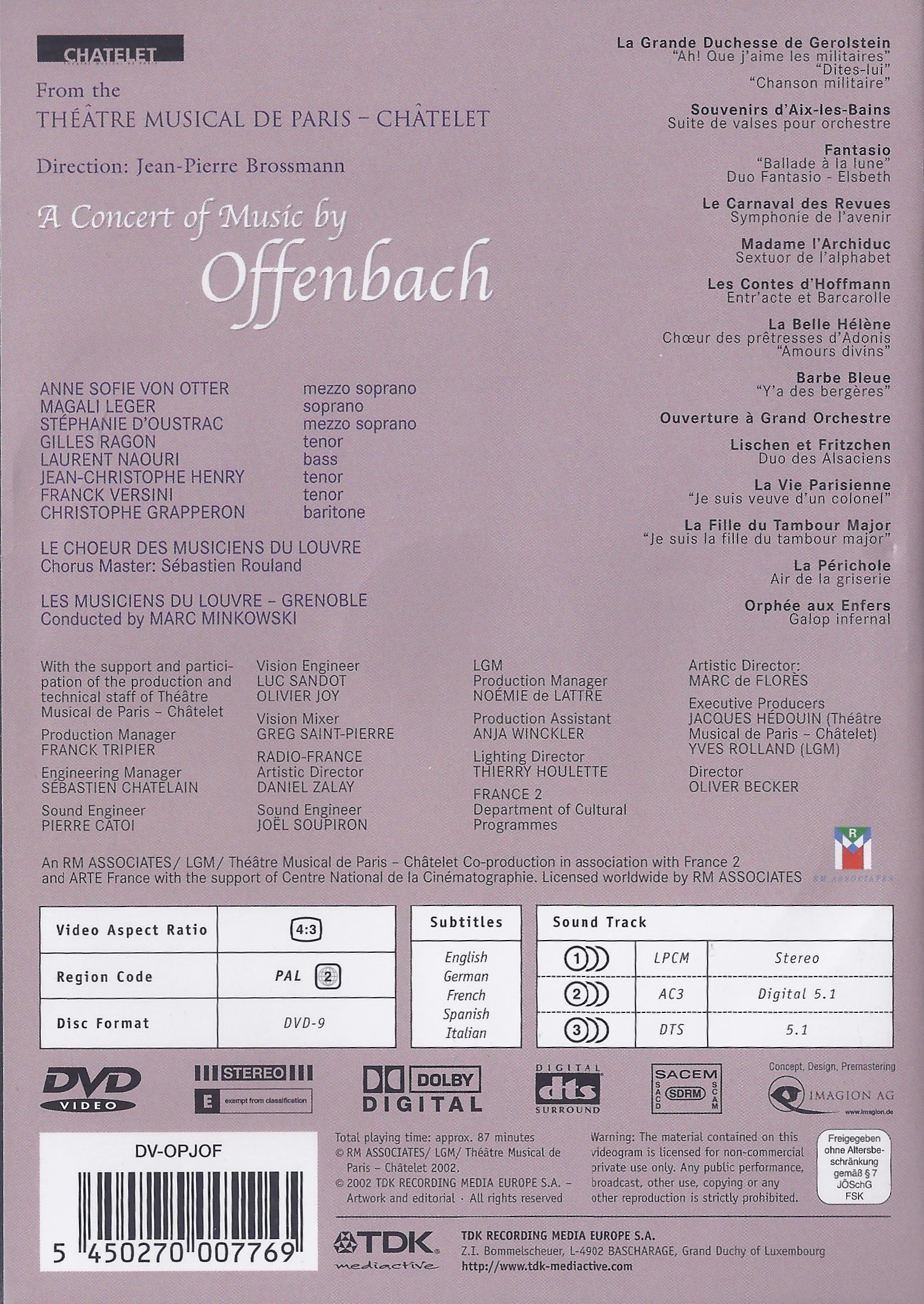 A Concert of Music by Offenbach - slide-1