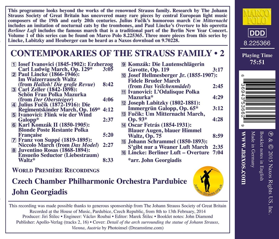 Contemporaries of the Strauss Family Vol. 2 - slide-1