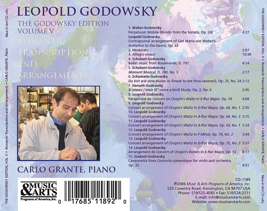 The Godowsky Edition Vol. 5 - Romantic Transcriptions and Arrangements - slide-1