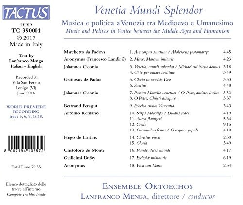Venetia Mundi Splendor - Music and Politics in Venice between the Middle Ages and Humanism - slide-1
