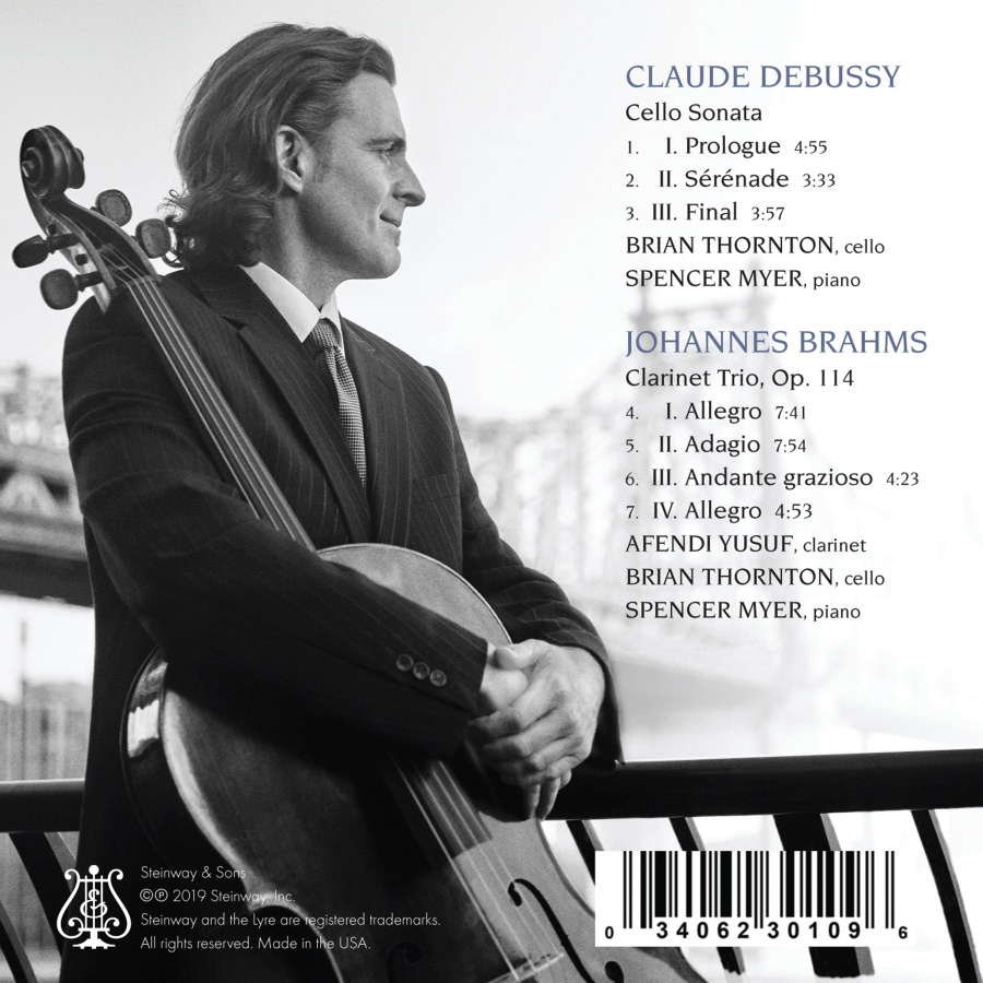 Debussy: Cello Sonata; Brahms: Clarinet Trio - slide-1