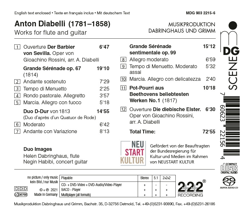 Diabelli: Works for flute and guitar - slide-1