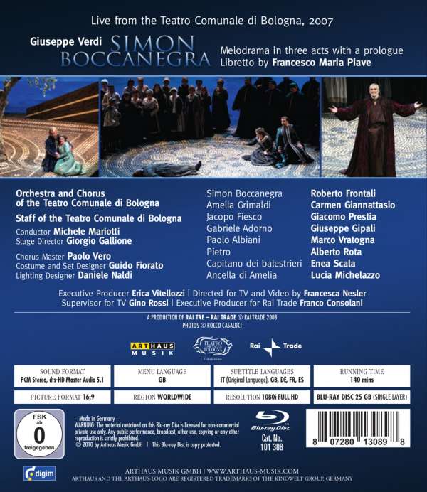 Verdi: Simon Boccanegra - slide-1