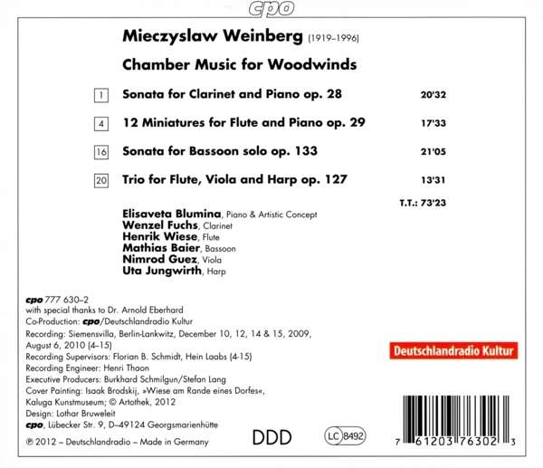 Weinberg: Chamber Music for Woodwinds - slide-1